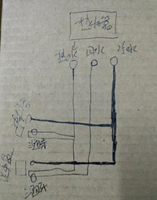 兩個衛生間回水圖示意，看高級水工師傅是如何布局的！