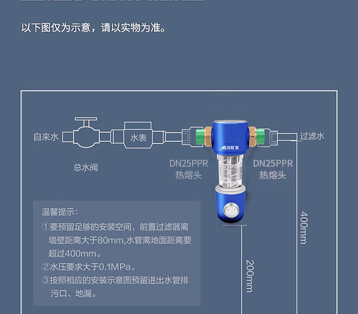 龍勝前置過(guò)濾器LS-HGS-19